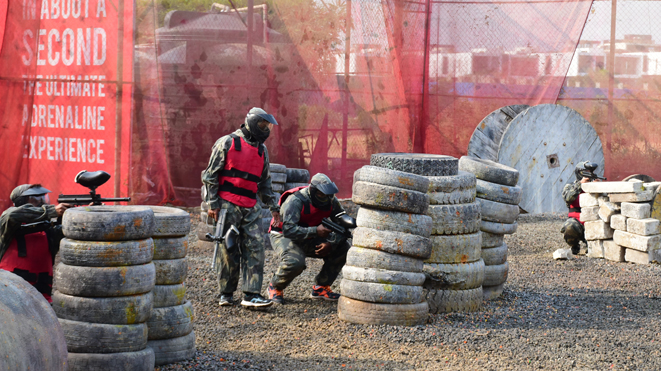 Must try adventure sport Paintball at Della